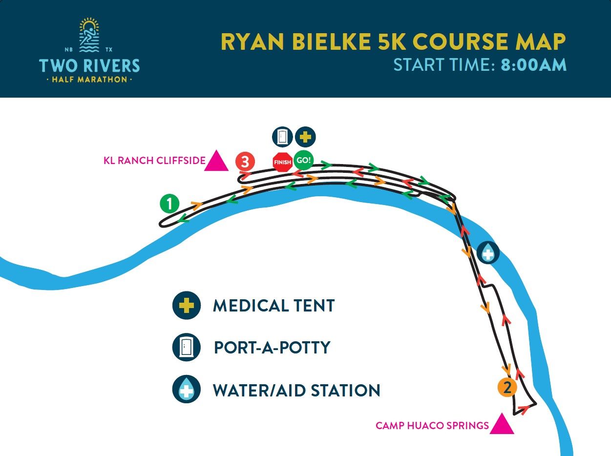 5k Course Map